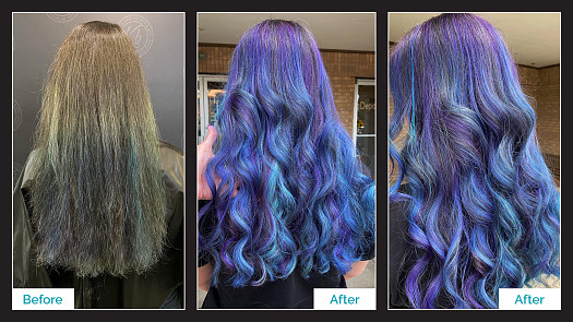 Vivid Foilayage - By Kameryn Bell | K Bella - Brighton, MI